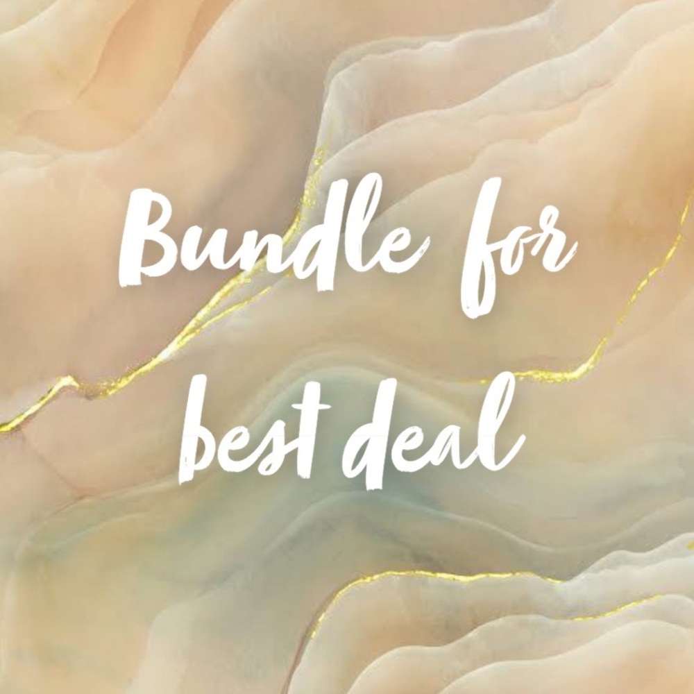 Bundle any items for best deal!